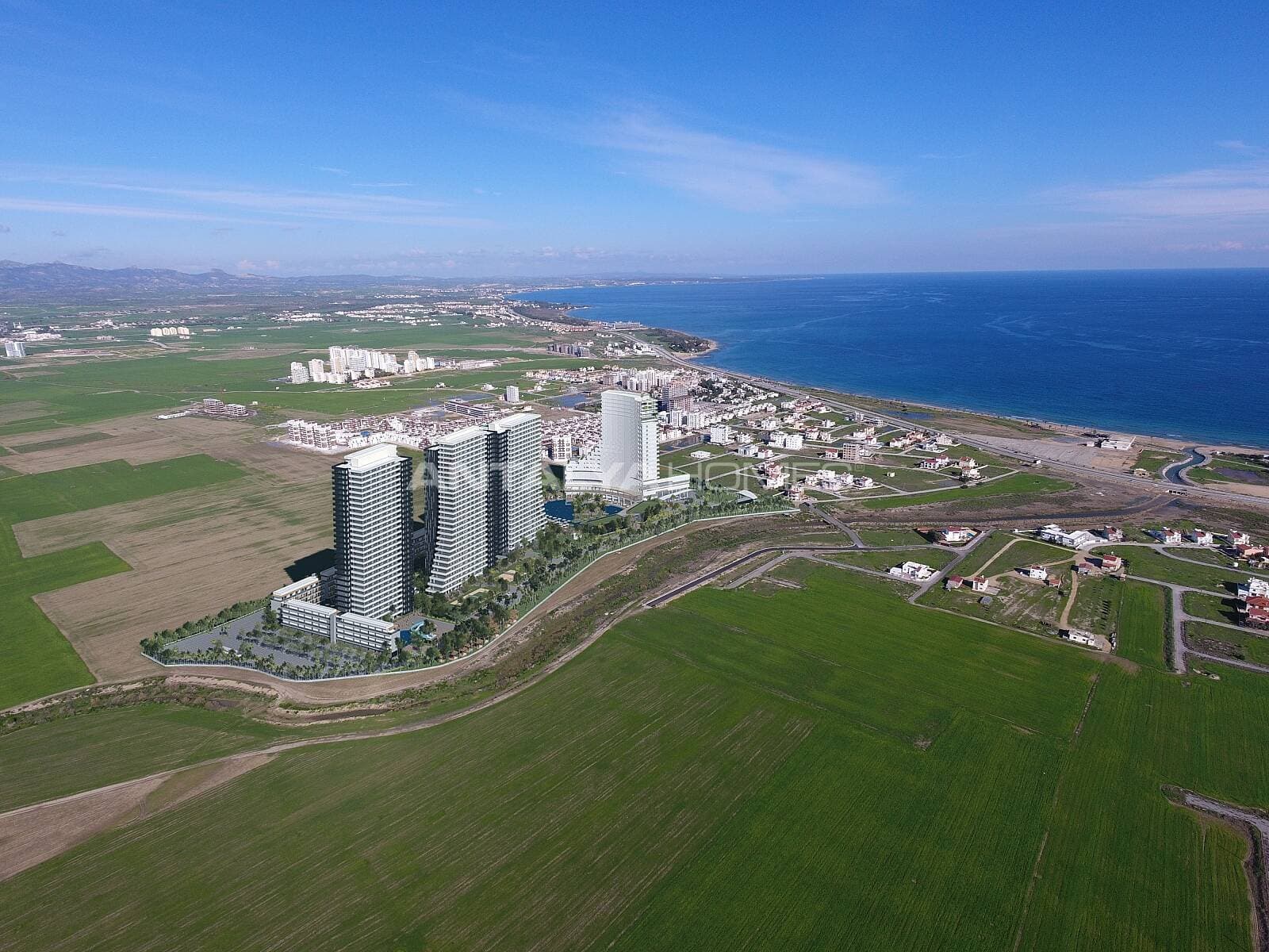 Sea View North Cyprus Apartments with 5 Star Hotel Concept